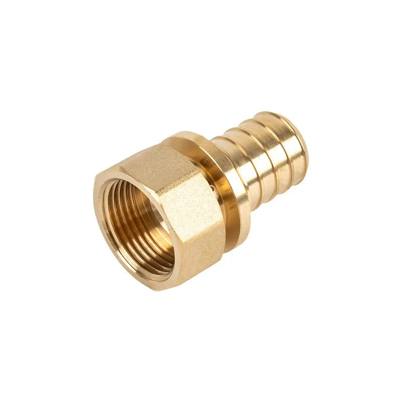 Can brass PEX fittings be buried?