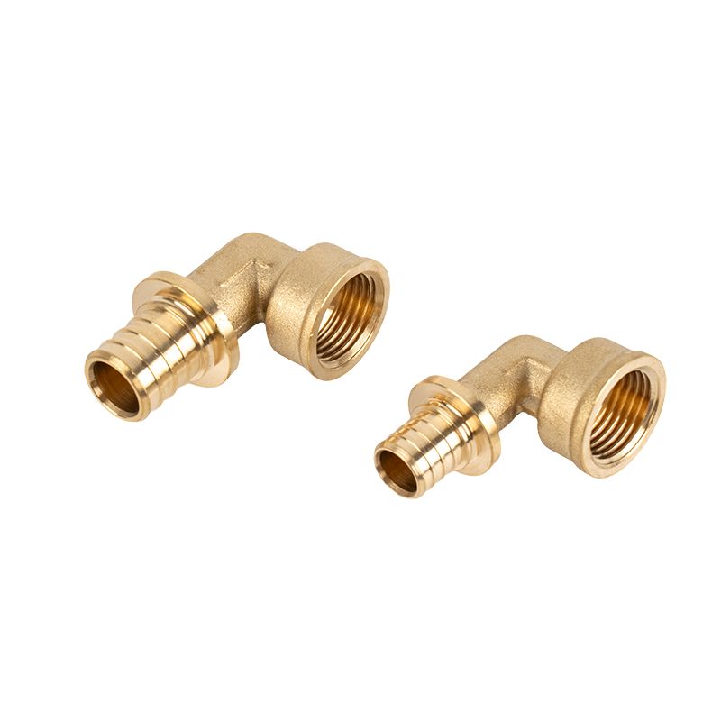 Brass 90 Elbow PEX-A Expansion Barb Fitting