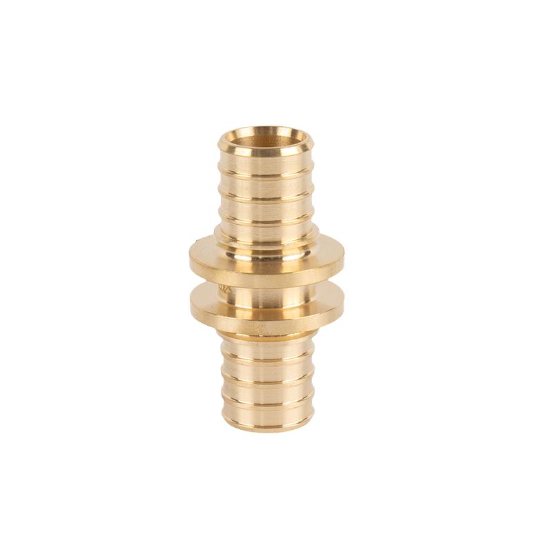 What is the maximum pressure rating for brass PEX A fitting couplings?