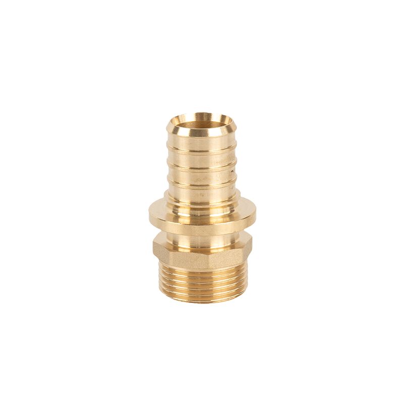 Are male brass PEX adapter fittings durable and long-lasting?